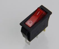 Treadmill power switch with light 3-pin 2-speed electric heating pot power switch ship-shaped switch KCD3-101