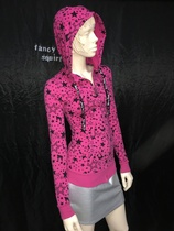 abbey dawn Avril US purchase rebuttal collection peach pink star note slim-fit long-sleeved sweater