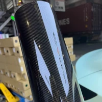 PET Bright Loodle Carbon Fiber Black Gold 1,52*1 метр