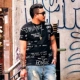 Mùa hè 2018 mới size lớn tay áo ngắn nam chất béo cộng với phân bón tăng T-shirt cotton lỏng nửa tay áo giản dị Áo thun nam tay ngắn
