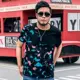 Mùa hè 2018 mới size lớn tay áo ngắn nam chất béo cộng với phân bón tăng T-shirt cotton lỏng nửa tay áo giản dị Áo thun nam tay ngắn