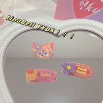 Lena Belle Fat Callinina Bell Hair Catch clips Hair Accessories Star Della Fox Headwear Hair with cartoon cute