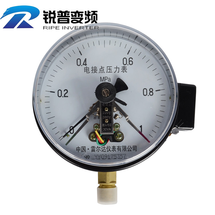 Factory Direct 1 0mpa with frequency converter electric contact pressure gauge resistance constant pressure water supply