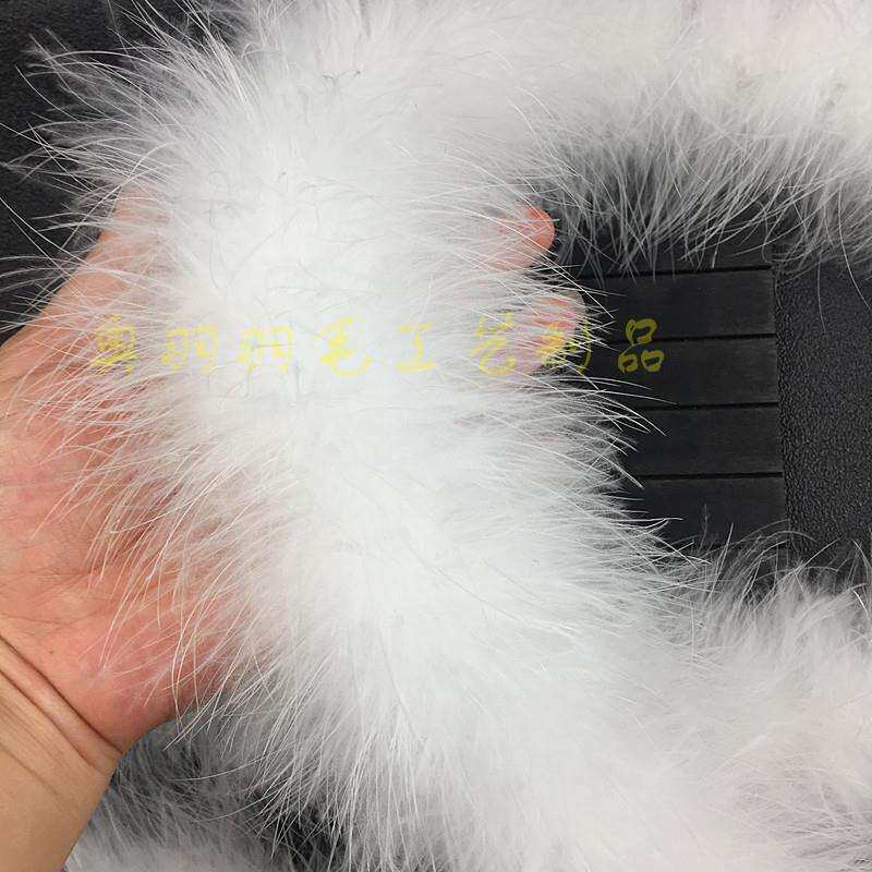 Thickened Feather Strips Lengthened Encrypted Turkey Feather Strips Ostrich Wool Wedding Celebration Decorative Stage Leather Grass Clothing Accessories-Taobao