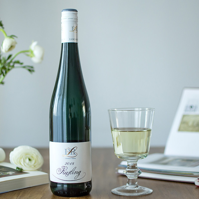 Introduction to the famous German Lussen Riesling semi-sweet white Dr Loosen Riesling white wine 2020