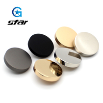 High-grade metal coat button flat button for men and women decorative coat suit Korean shirt dress Joker button