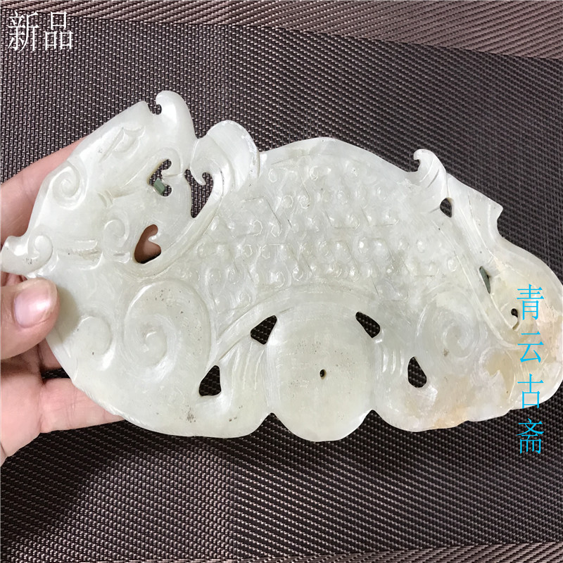 Đồ cổ mới cổ cũ phòng khách trang trí ngọc bích đồ trang trí ngọc bích cũ ngọc bích cổ đại ngọc bích chạm khắc ngọc rồng đồ trang trí động vật vong cam thach cao cap