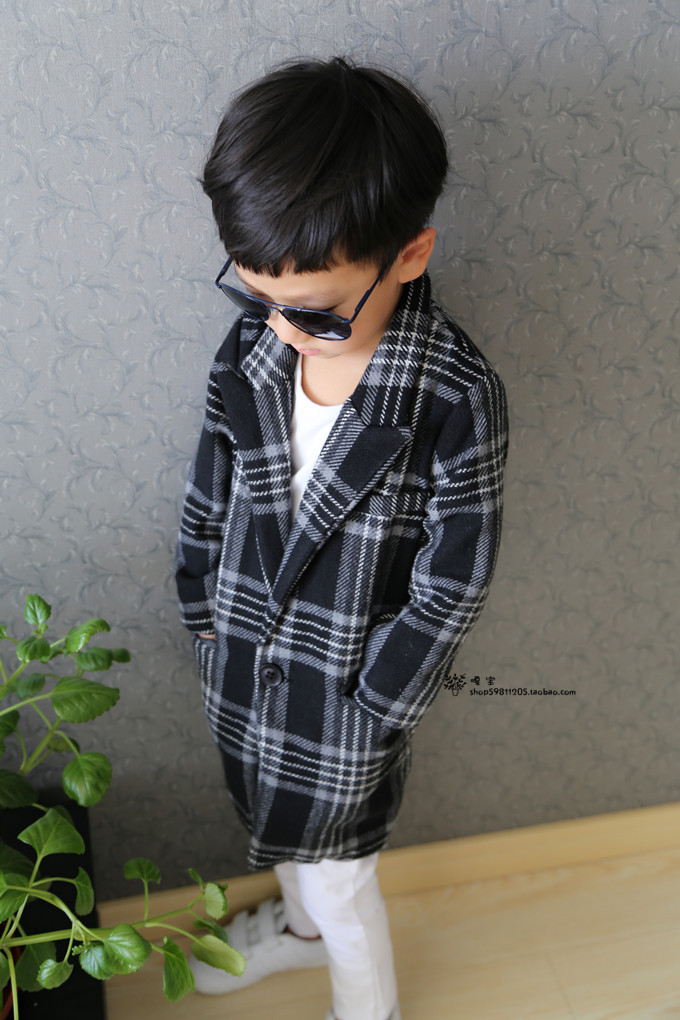 Manteau pour garcon en laine - Ref 2161351 Image 36