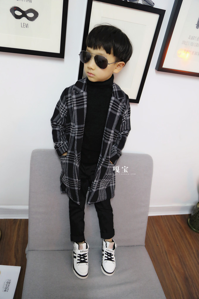 Manteau pour garcon en laine - Ref 2161351 Image 35
