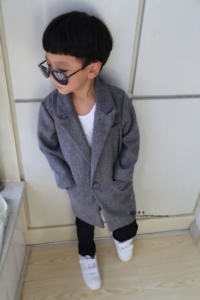 Manteau pour garcon en laine - Ref 2161351 Image 42