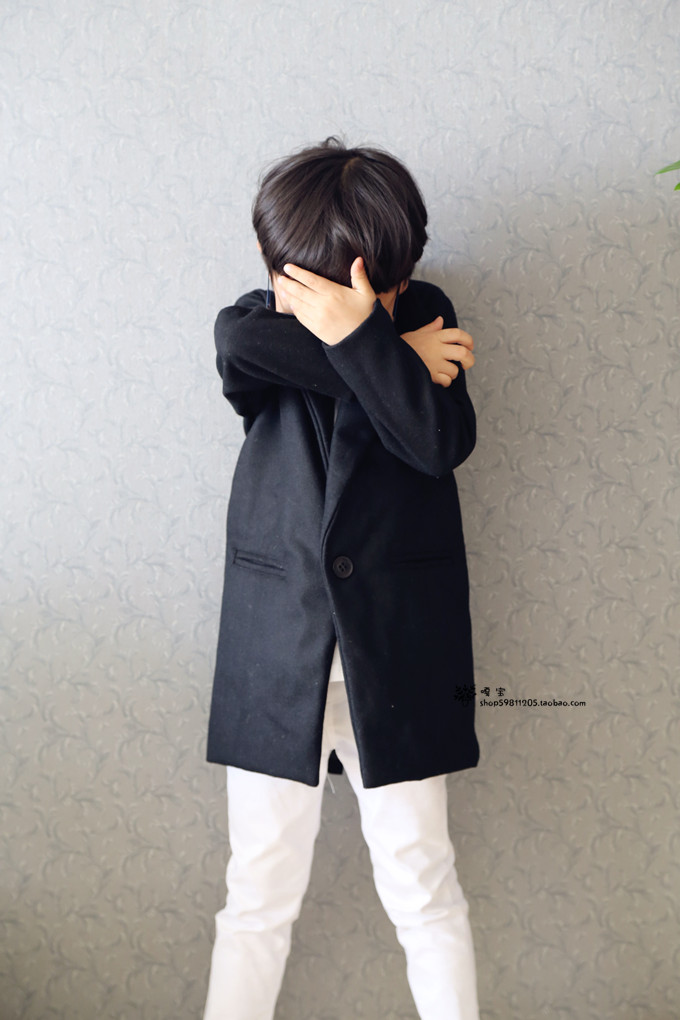 Manteau pour garcon en laine - Ref 2161351 Image 49
