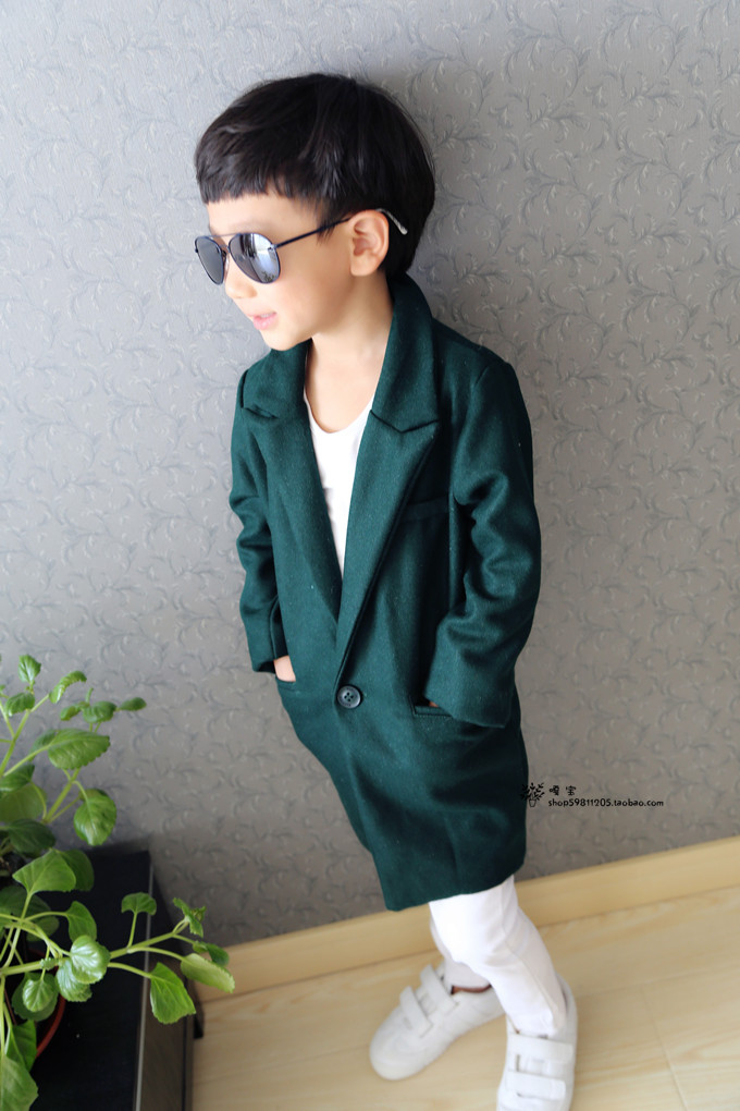 Manteau pour garcon en laine - Ref 2161351 Image 29