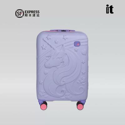 luggage it luggage handle case, 15-inch carry-on suitcase, travel suitcase, suitcase, password case, Unicorn series