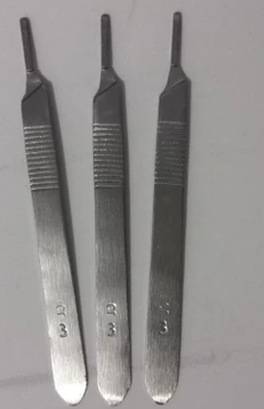 包邮促销用不锈钢手术刀柄手术刀片兽用练习手机贴膜3号4号7号