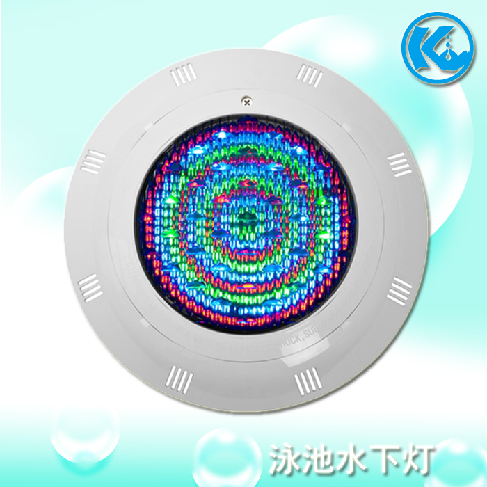 Pool underwater lamp LED pool lamp pool wall hanging lamp 12V underwater plastic hanging lamp