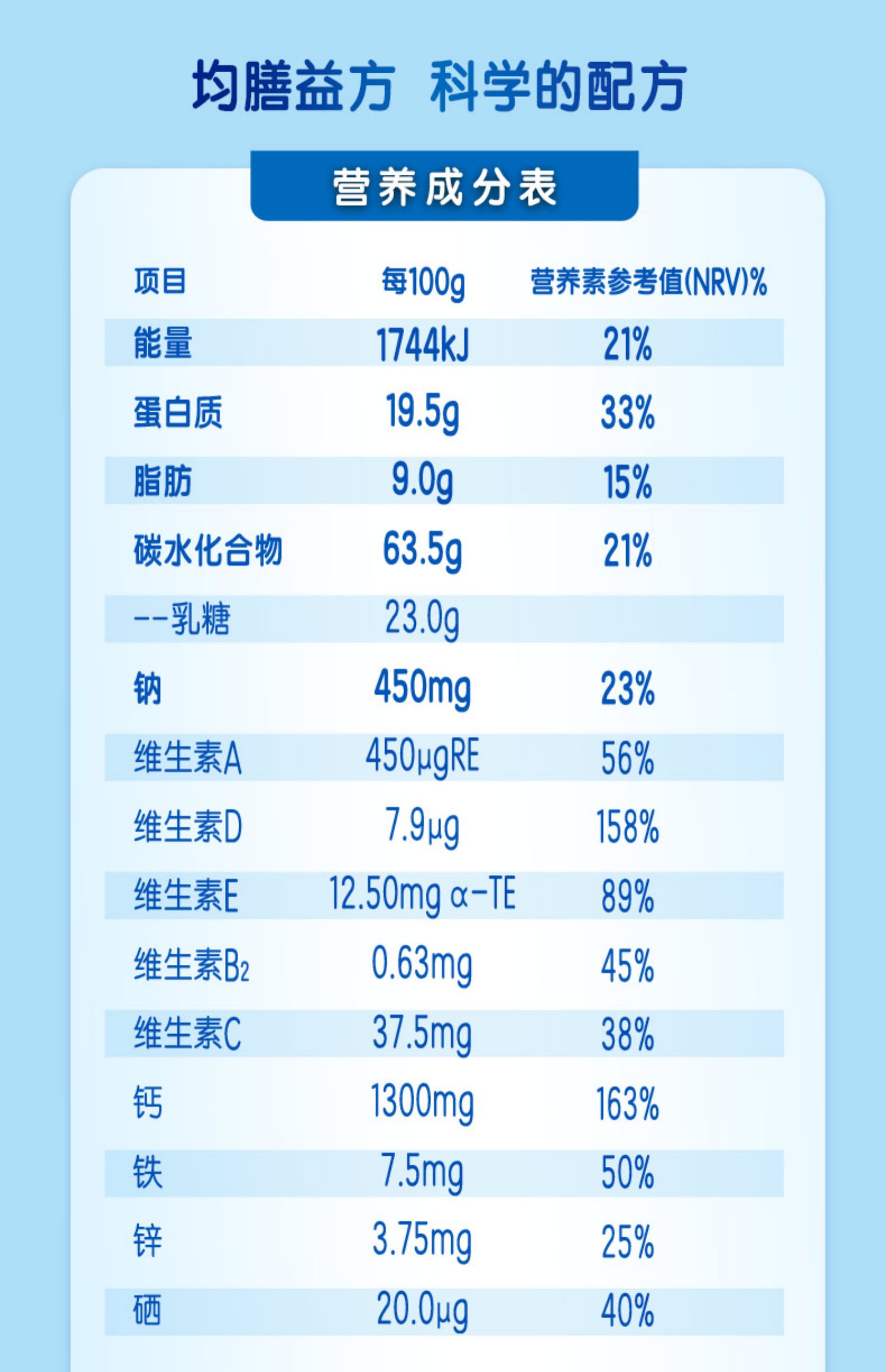 【伊利】欣活中老年多维高钙奶粉400g*3袋