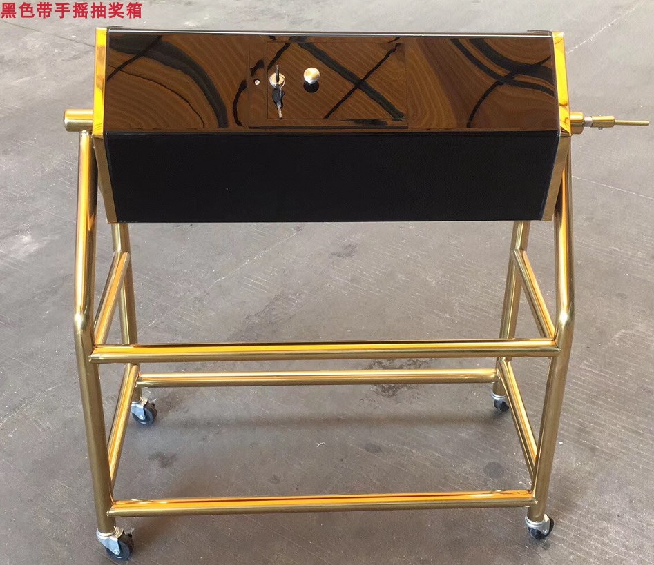 Lottery box Hotel Acrylic lottery box Transparent Brown lottery box Rolling lottery box Hand lottery box
