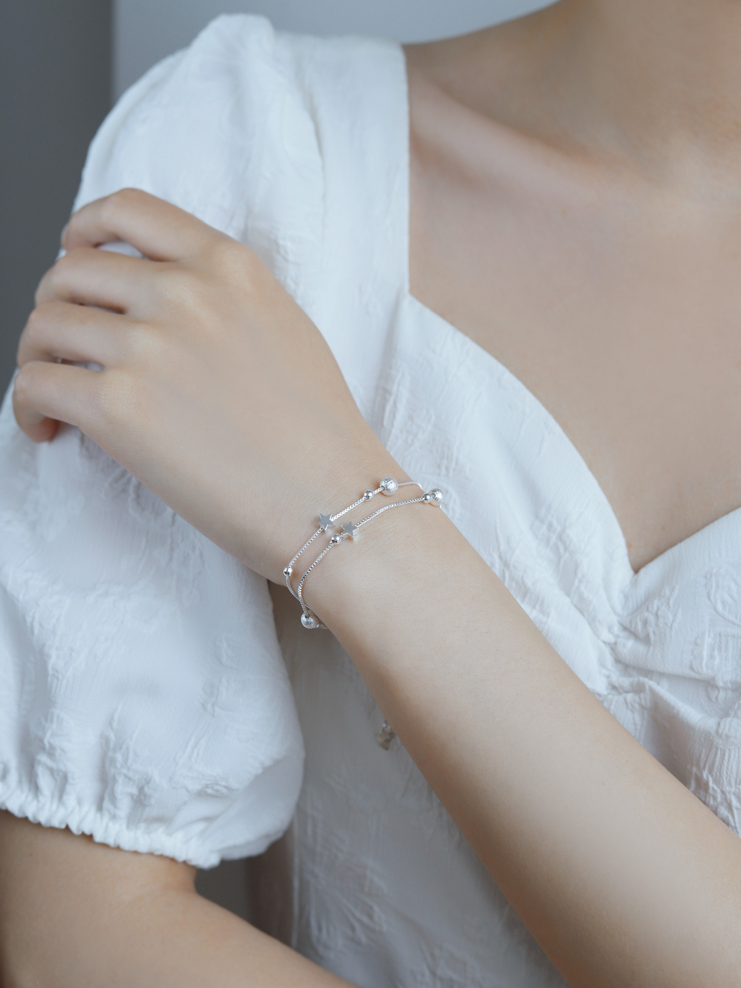 925 Galaxy Galaxy Han Han Han Edition Qingxin Little and in niche design 2022 new students gift handdress