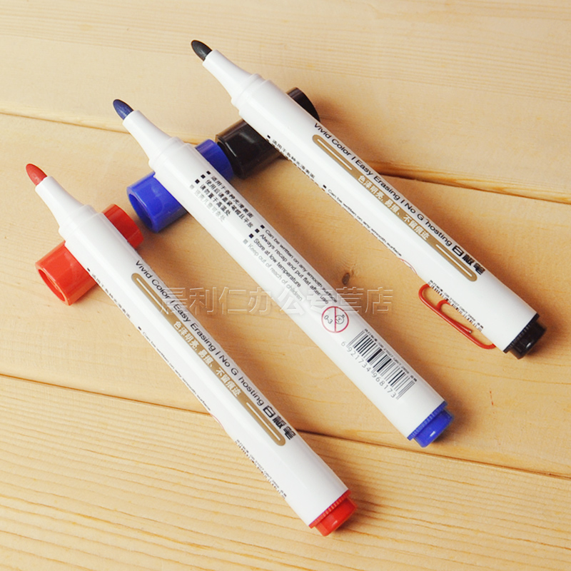 Able 6817 white board pen erasable water-based white board pen whiteboard display pen display board pen 2 0mm