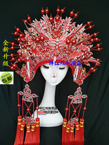 Drama and Opera three phoenix crown five phoenix crown woman hat costume bride headwear phoenix crown wedding photo studio wedding