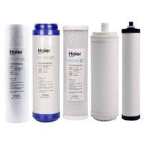 Haier Water Purifier Filter Core Home Straight Drinking Filter Kitchen water purifier HU603-5A Full set 1400