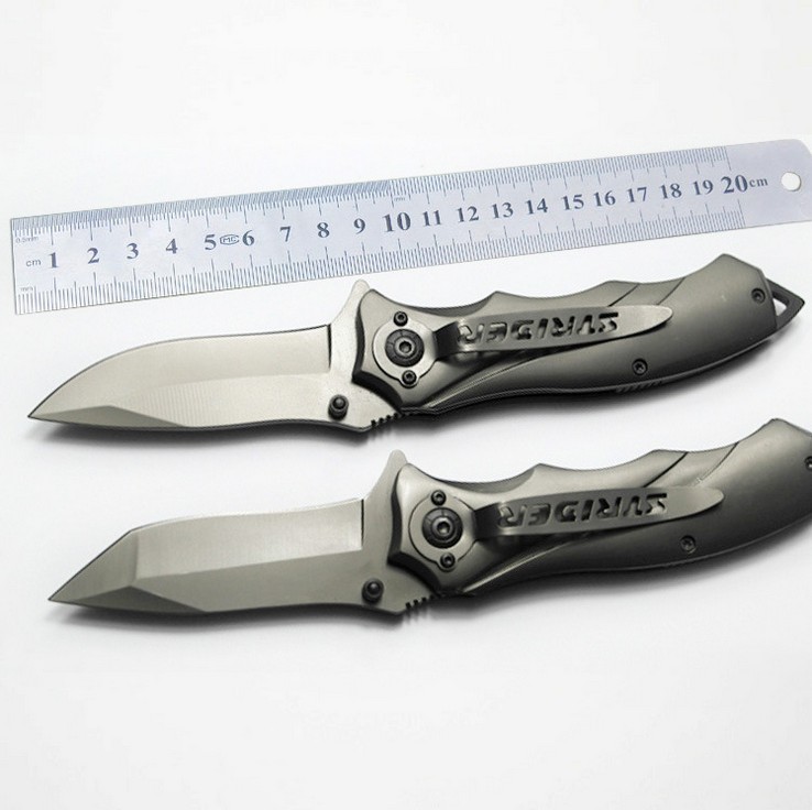 Knife high hardness outdoor keychain special soldier carry-on quick folding knife self-defense tool sharp fruit knife