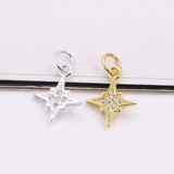 Подвеска, цирконий, серебряный браслет ручной работы, ожерелье, аксессуар, микроинкрустация, серебро 925 пробы