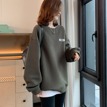 Canary Kisss space cotton clothes women 2021 spring new fashion loose lazy style top long