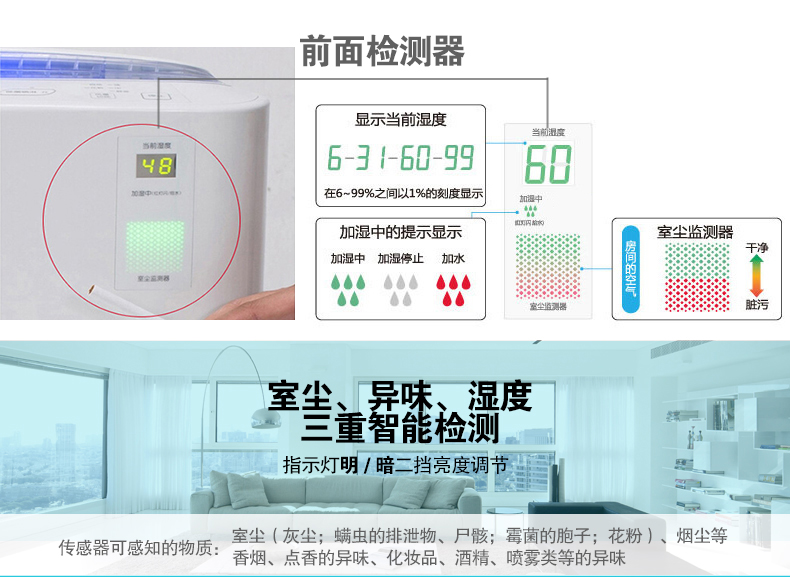 máy lọc không khí frieq ap-c Máy lọc không khí sắc nét / sắc nét trong nhà phòng ngủ ngoài khói bụi formaldehyd KC-BB20-W1 máy lọc không khí hãng nào tốt