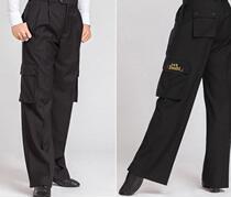 Dan Baoluo mens and womens large size ballroom dance adult costume practice uniform national standard dance Waltz dance dance pants modern Latin