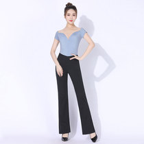 In 2022 a new dancing coat short sleeve corpus shape clothes of modern dance dress female advanced form suit