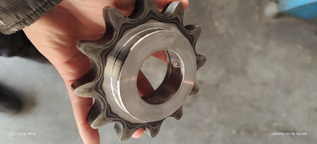 3 minutes 4 minutes 5 minutes 6 minutes 08A08B10A12A stainless steel sprocket custom double row gear single row sprocket processing