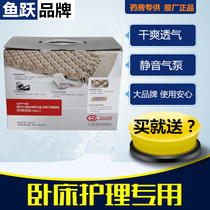 Fish jump anti-bedsore inflatable mattress checkered spherical circulation fluctuation household air cushion bed Elderly care mattress