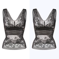 Черные вставки в бюстгальтер