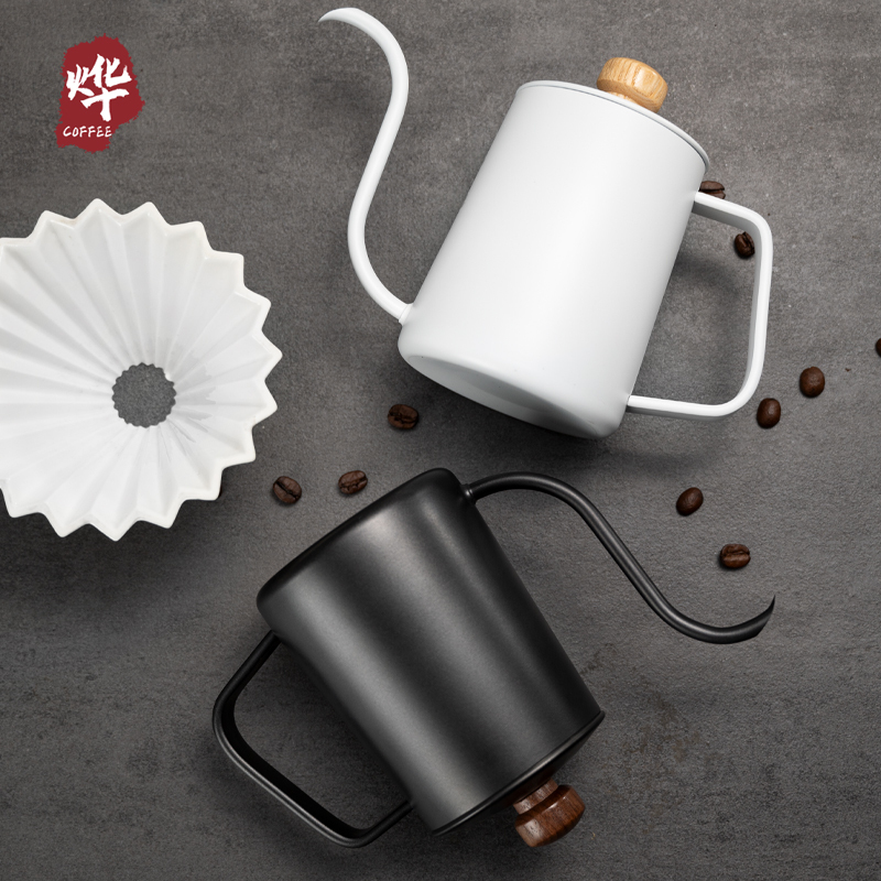 Y1 Pour-Over Coffee Pot with Scale, Fine Spout, Household Use, Drip Coffee Maker, 304 Stainless Steel Appliance, Pour-Over Pot, Sharing Pot Y1 Pour-Over Coffee Pot with Scale, Fine Spout, Household Use, Drip Coffee Maker, 304 Stainless Steel Appliance, Pour-Over Pot, Sharing Pot