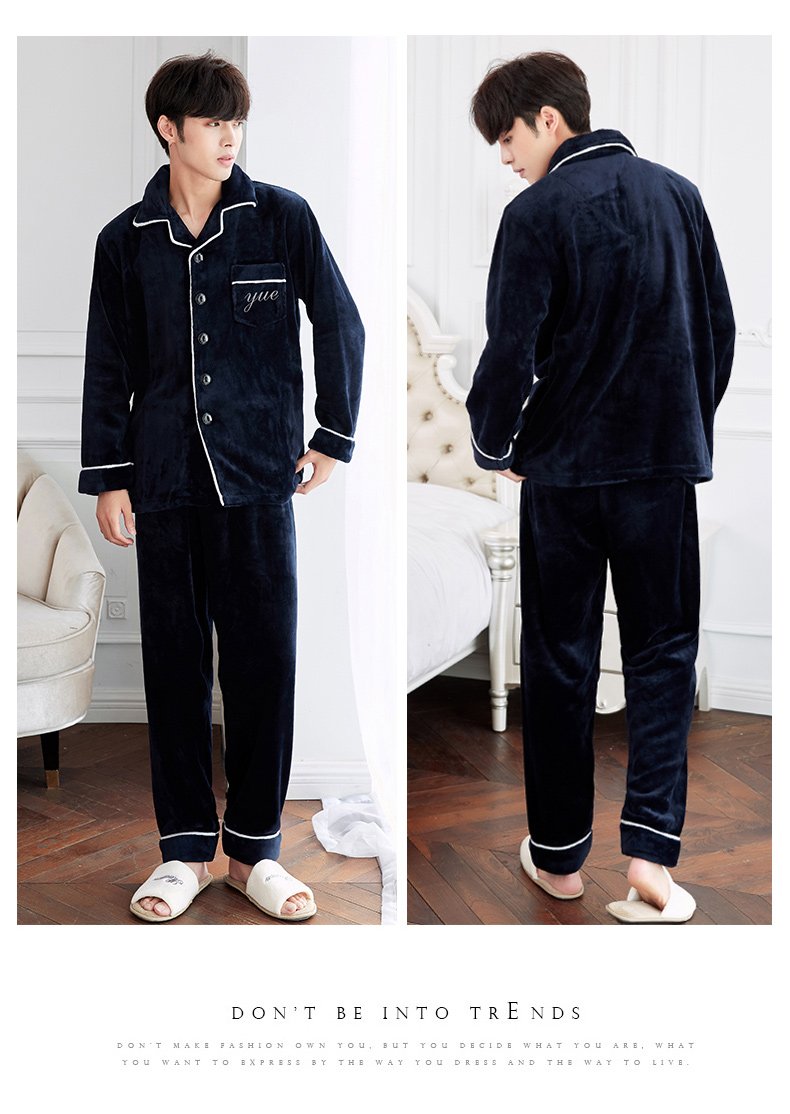 Pyjama pour homme YIERJOUR  YUE en Polyester Polyester  à manches longues - Ref 3002799 Image 14