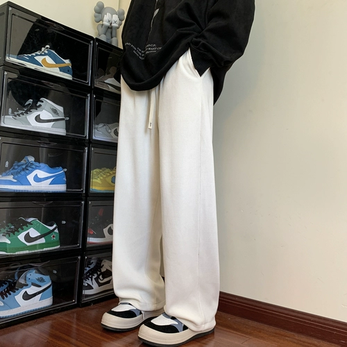 Tide, белые вельветовые демисезонные штаны