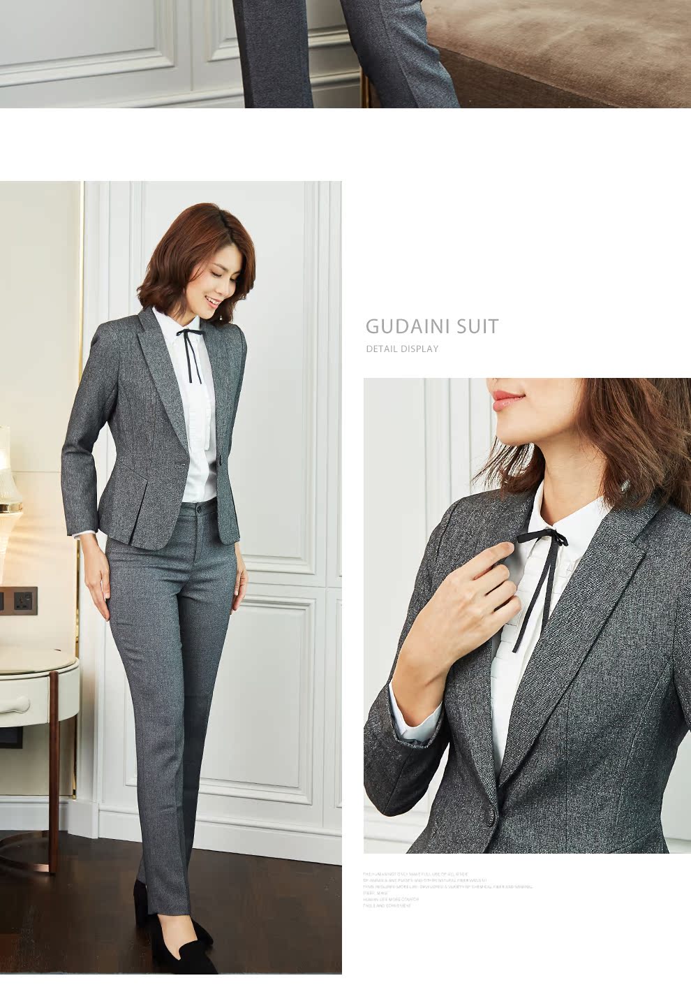 Tailleur femme GUCCINI en Polyester - Ref 3242869 Image 14