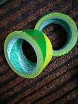 2019 New yellow green warning tape safety wire power grounding tape zebra warning tape site dividing line