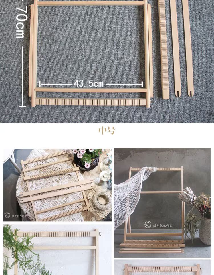 Sản phẩm mới đủ tiêu chuẩn / màu hồng / DIY vật liệu thảm thêu thủ công trọn gói video giảng dạy trang trí phòng ngủ Bắc Âu thảm tường