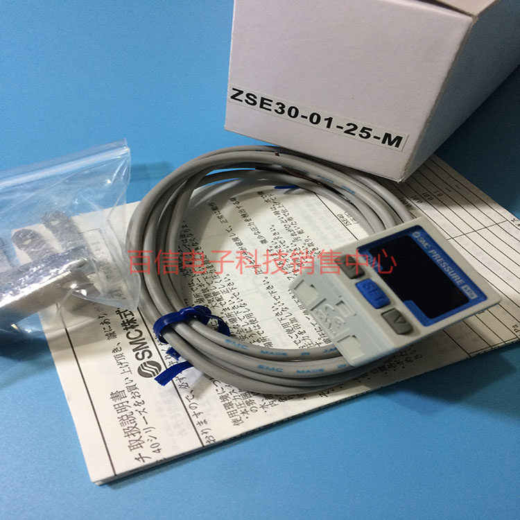 SMC Pressure Sensor ZSE30-01-25-M 01-26-M Digital Display Pressure Switch