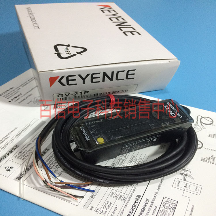 Japan KEYENCE Digital CMOS Laser Sensor Amplifier Module GV-21P