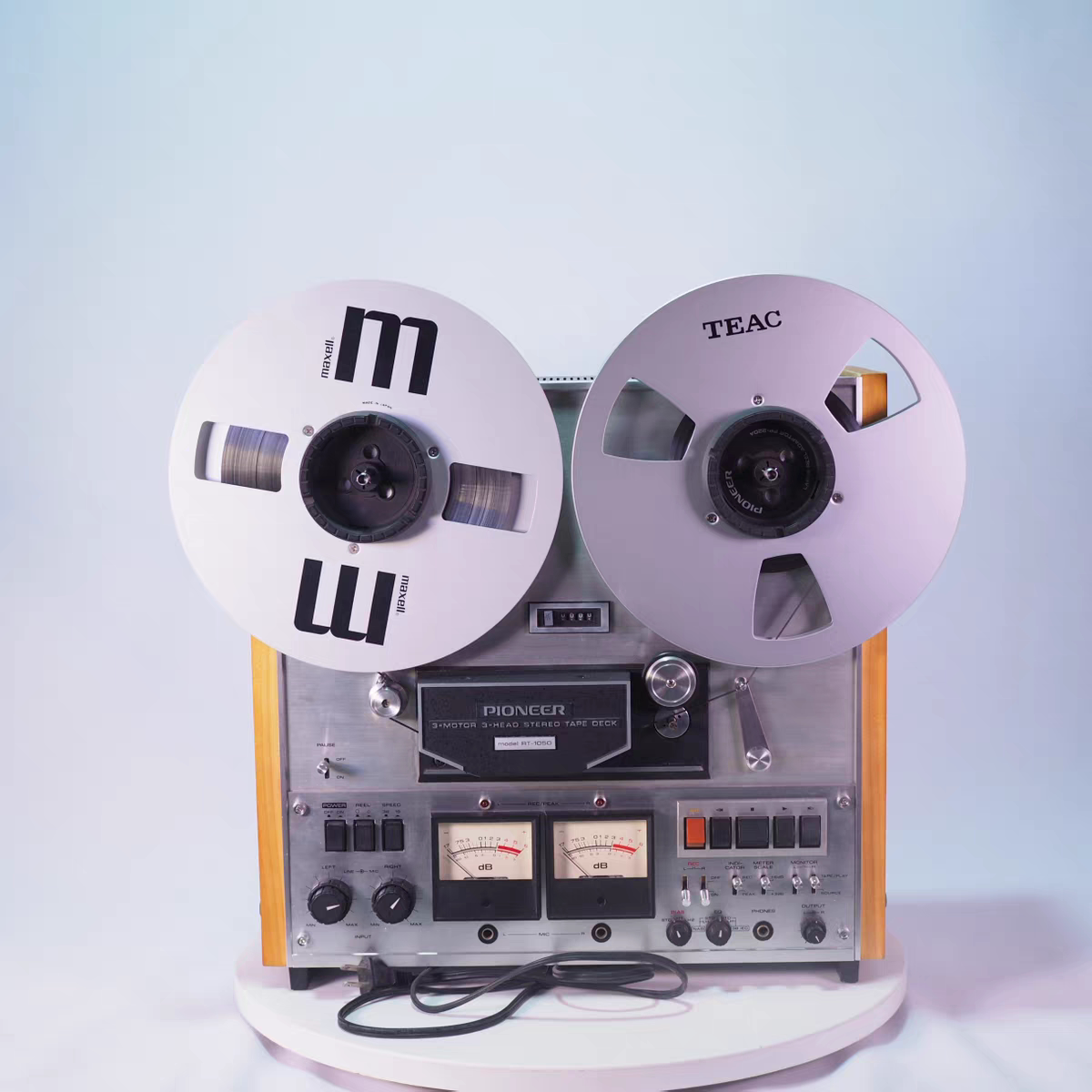 文机・1970年代初頭商品 怀旧古董磁带开盘机日本产先锋PioneerRT-1050音乐播放器功能正常评价