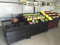 High-quality resin fruit shelves Fruit and vegetable shelves Fruit shelves Supermarket fruit shelves