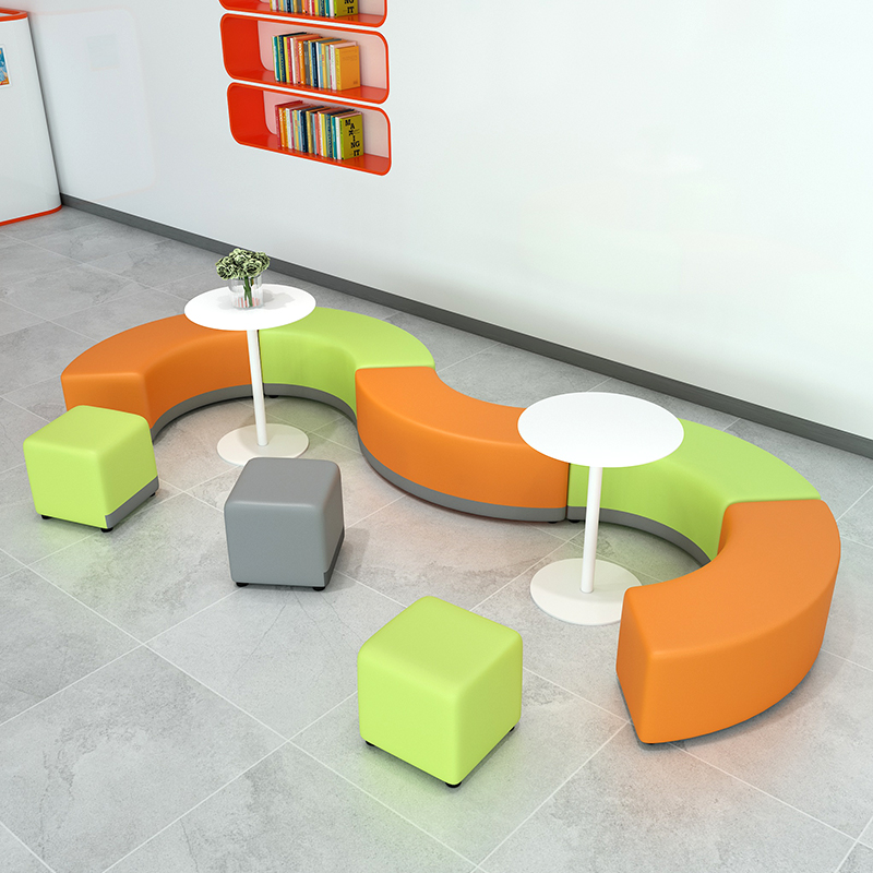 Public Areas Library Hall Lounge Reception Area Arc Office Talks Brief About Leather Face Sofa Composition