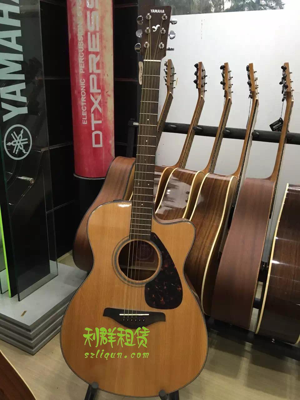 Shenzhen Guitar Rental Ji it folk Guitar Electric Guitar Bass rental (such as specifying the brand fee is another)