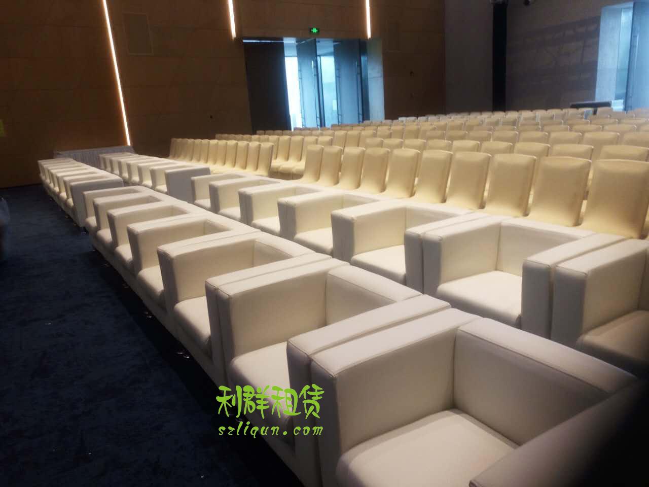 Shenzhen rental sofa chair leather chair white black sofa single double sofa rental meeting sofa chair rental sale