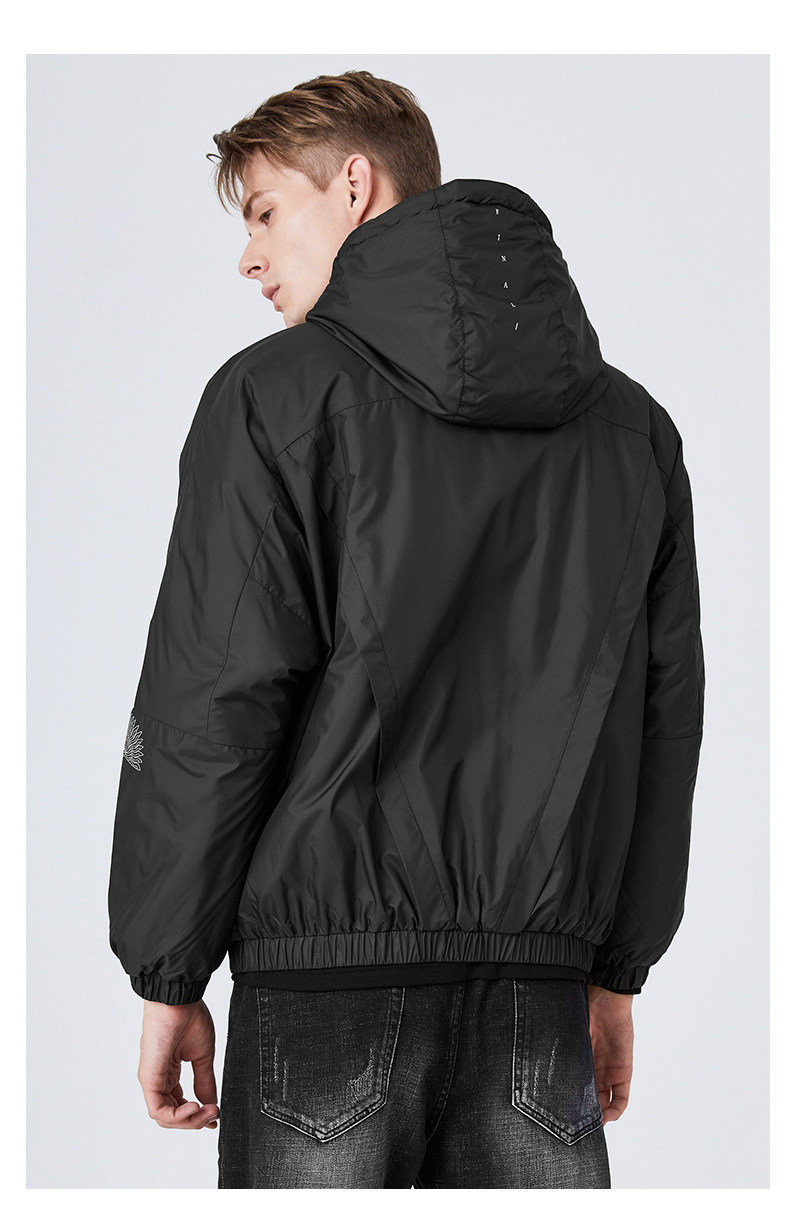 马克华菲 18年冬季新款 风尚系列 男式时尚棉服 面包服oversize外套 天猫优惠券折后￥258包邮（￥458-200）