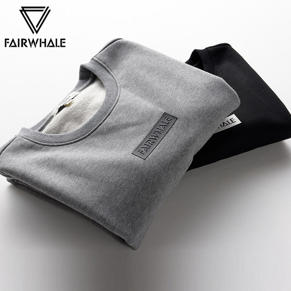 17年秋季新款 Mark Fairwhale 马克华菲 男式保暖卫衣 聚划算+优惠券折后￥158包邮（￥238-80）2色可选