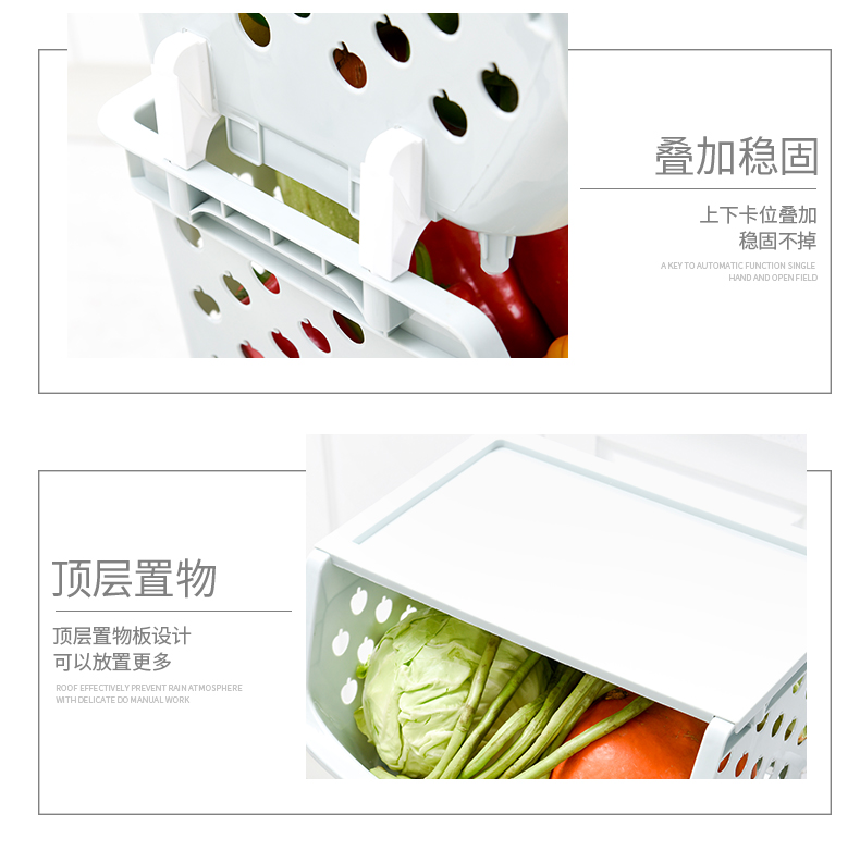 đèn led nhấp nháy ngoài trời Trái cây và rau lưu trữ giỏ bếp sàn nhà bếp nhiều lớp dụng cụ nhà bếp nhỏ cửa hàng kệ kệ rau - Thiết bị sân khấu đèn pha led nháy